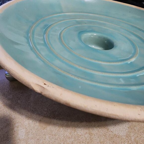 Homer Laughlin Fiesta Kitchen Kraft Round Covered Casserole with Metal Stand - Picture 9 of 9